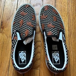 Tiger floral vans